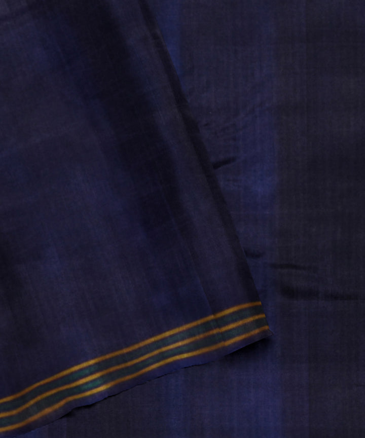 Pink blue handloom patola silk saree