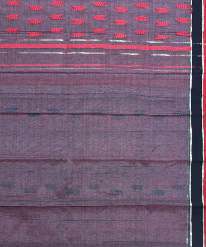 Bengal Handwoven Peach Pink Saree