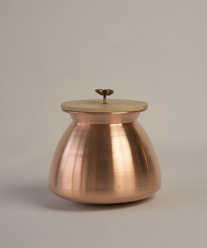 Handmade copper tulsibaug lota