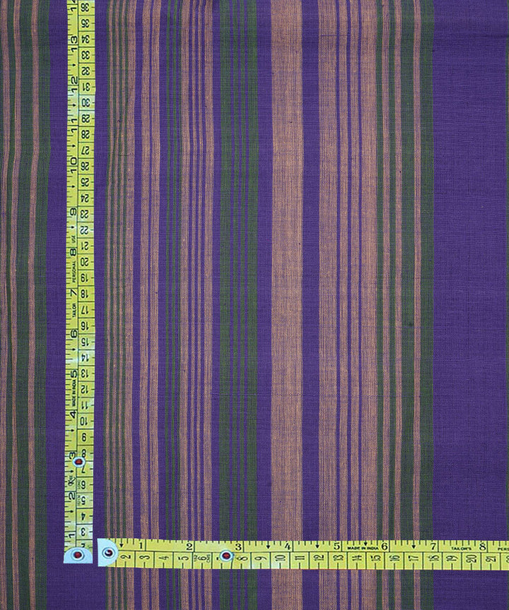 Blue multicolor handwoven cotton mangalagiri Fabrics