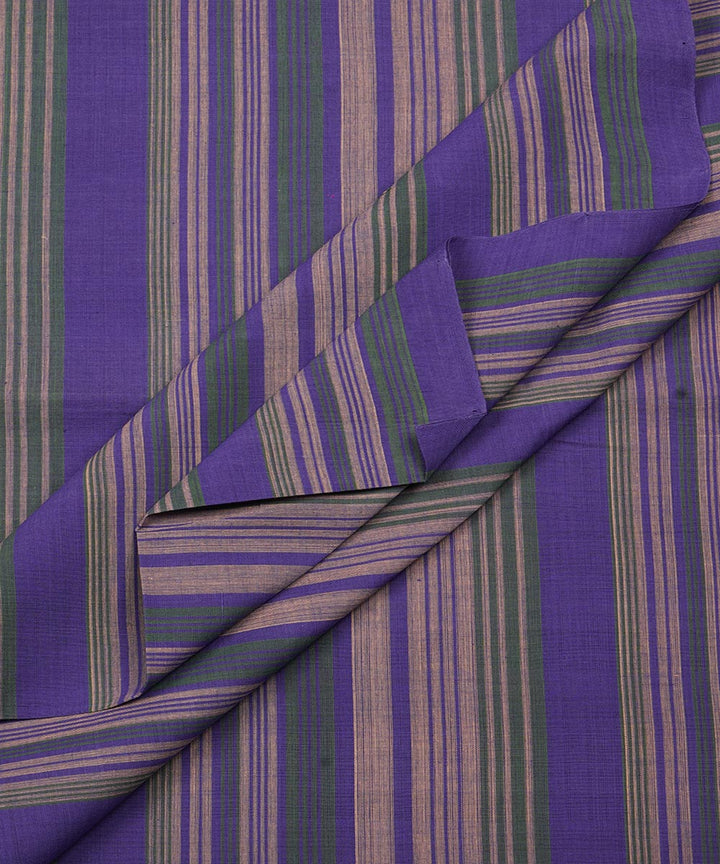 Blue multicolor handwoven cotton mangalagiri Fabrics