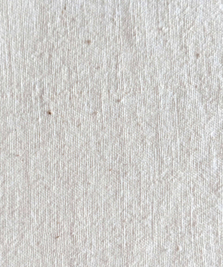 2.5m kora plane weave handspun handwoven cotton kurta fabric