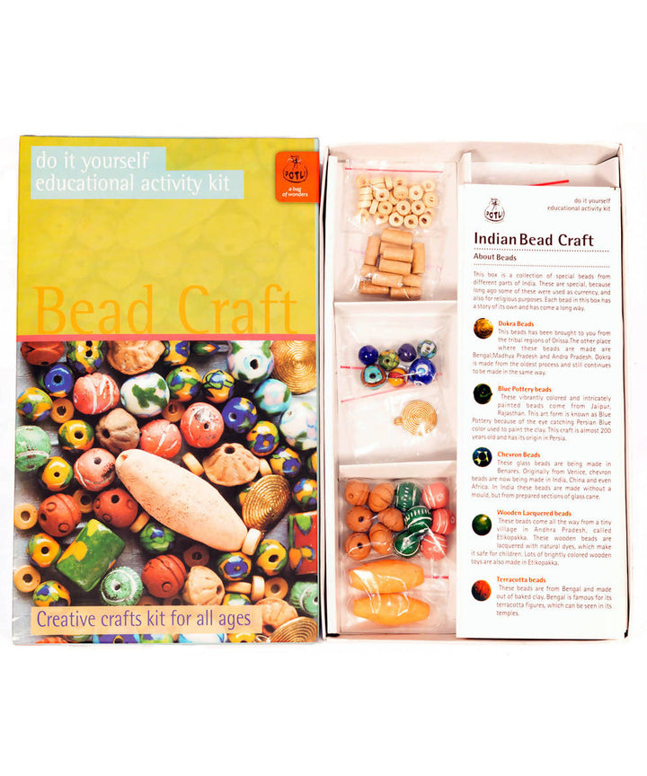 Handmade DIY Educational Toys Indian Beads Craft kit