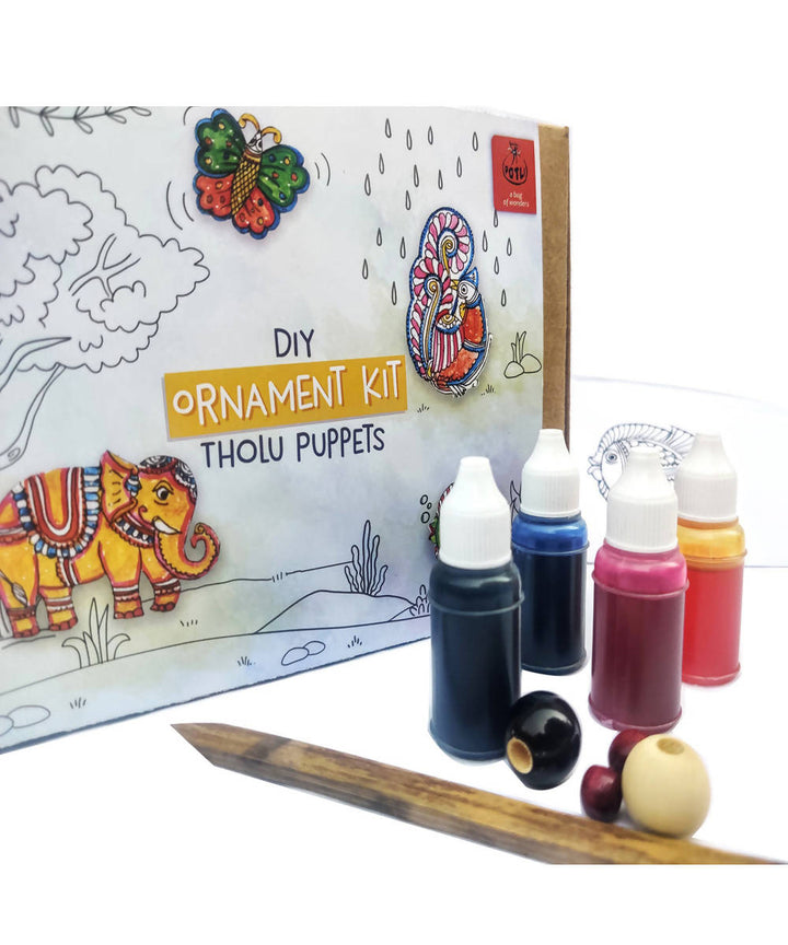 Potli diy ornament kit handmade tholu traditional puppets(8 to 80 age)