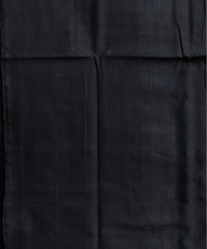 Navy blue black cotton handloom sambalpuri saree