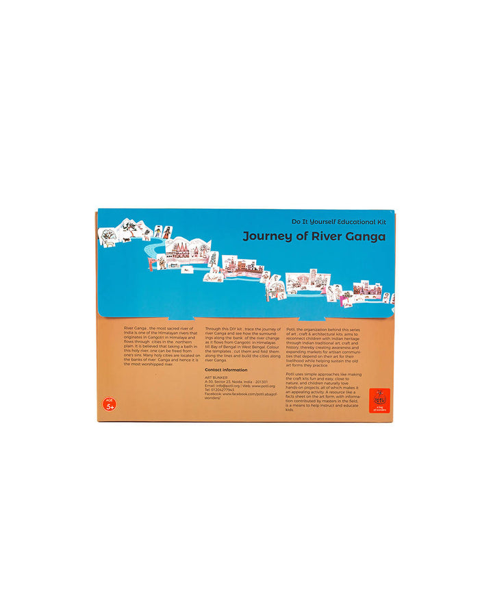 Colouring Kit Learning Activity about Rivers Of India (River Ganga)