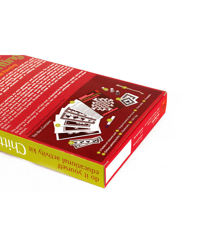 Handmade DIY Educational Colouring Kit Chittara Painting of Karnataka