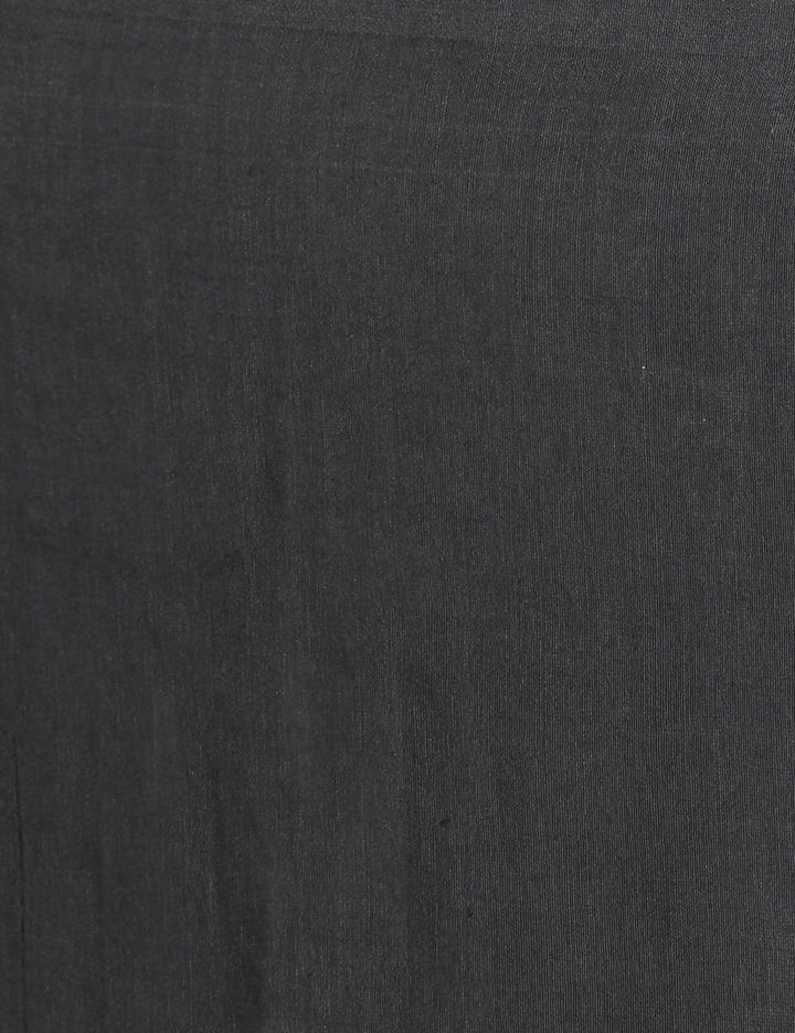 Light lime handspun handwoven cotton saree