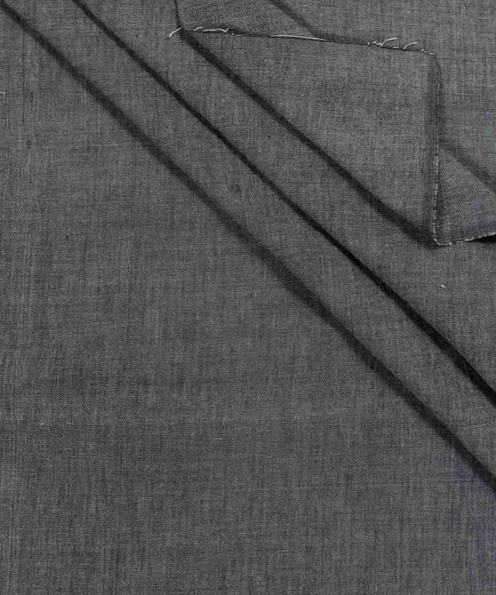 0.8m Grey Natural Dye Handloom Cotton Fabric
