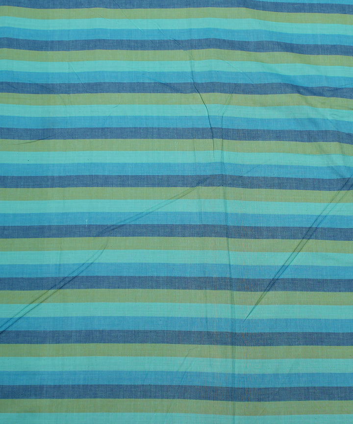 2.5m Sky blue handwoven cotton stripe kurta material