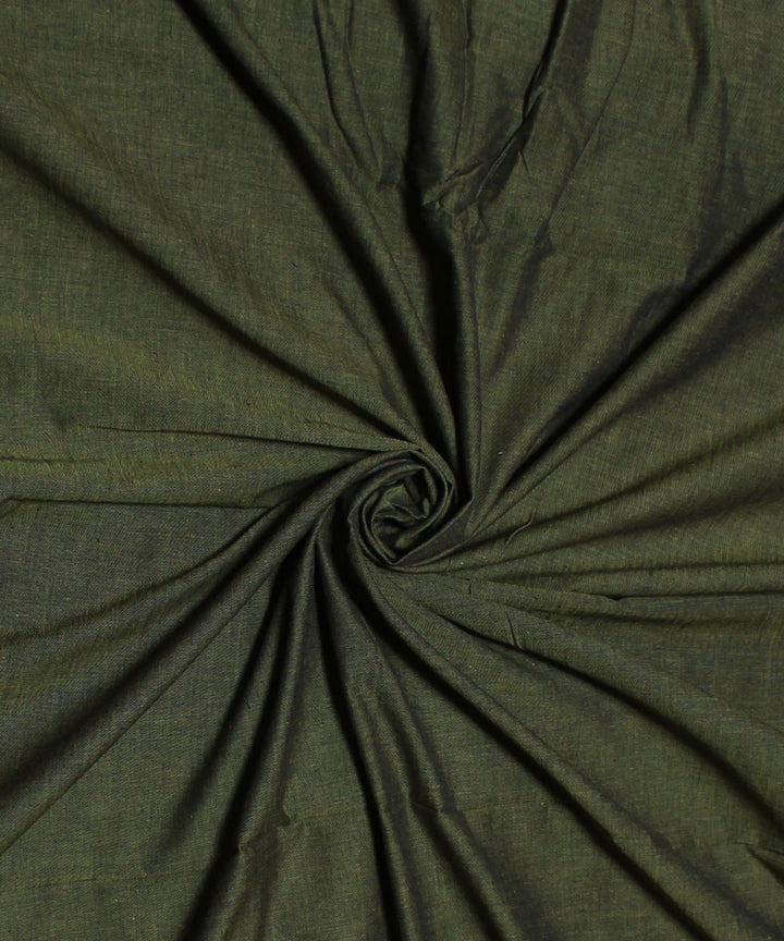 2.5m Moss green handwoven cotton kurta material