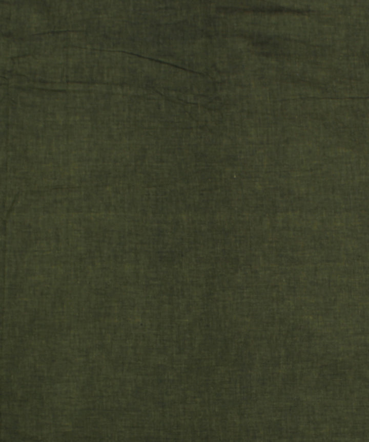 2.5m Moss green handwoven cotton kurta material
