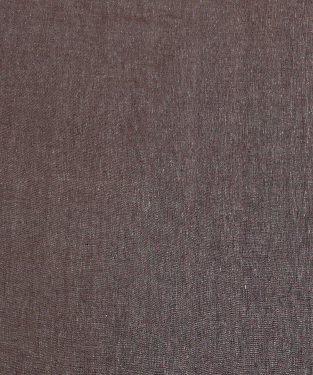 Brown handwoven cotton kurta material