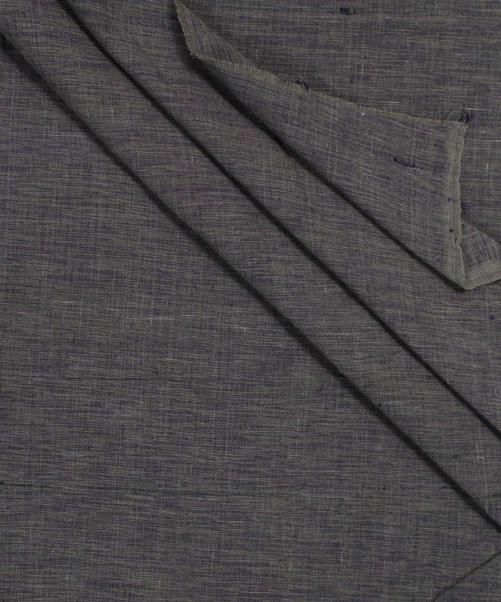 Grey Handspun Handloom Cotton Fabric