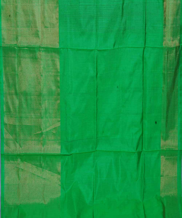 Crimson red handloom ikkat silk pochampally saree