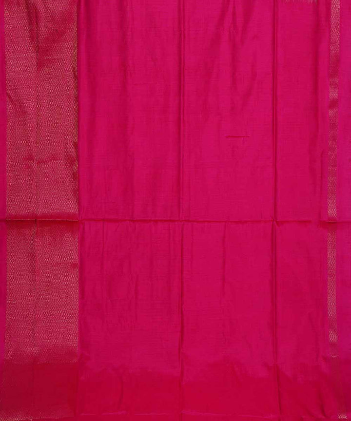 Bright green handloom ikkat silk pochampally saree