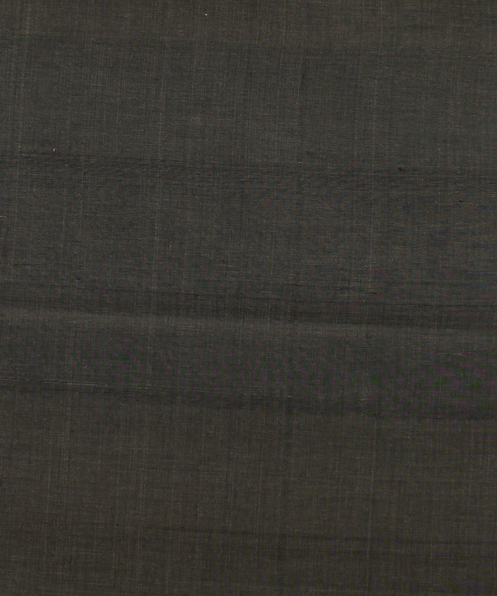 1.1m Grey Brown Mangalagiri Handloom Cotton Fabric