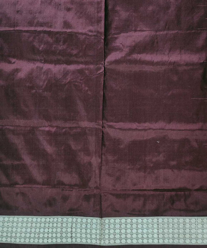 Pink handwoven silk bomkai saree