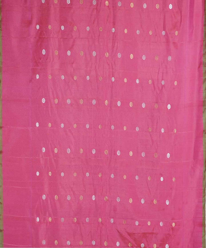 Black handwoven gadwal silk saree