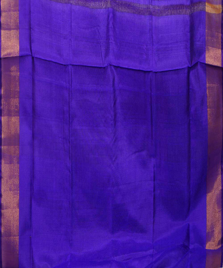 Light green blue handwoven uppada silk saree