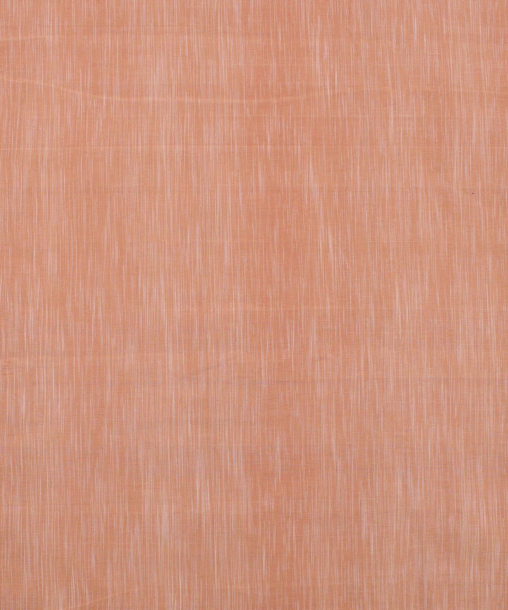 Light pink handwoven cotton stripes mangalgiri material