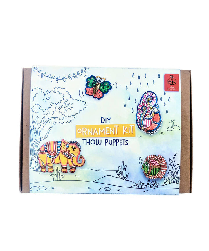 Potli diy ornament kit handmade tholu traditional puppets(8 to 80 age)