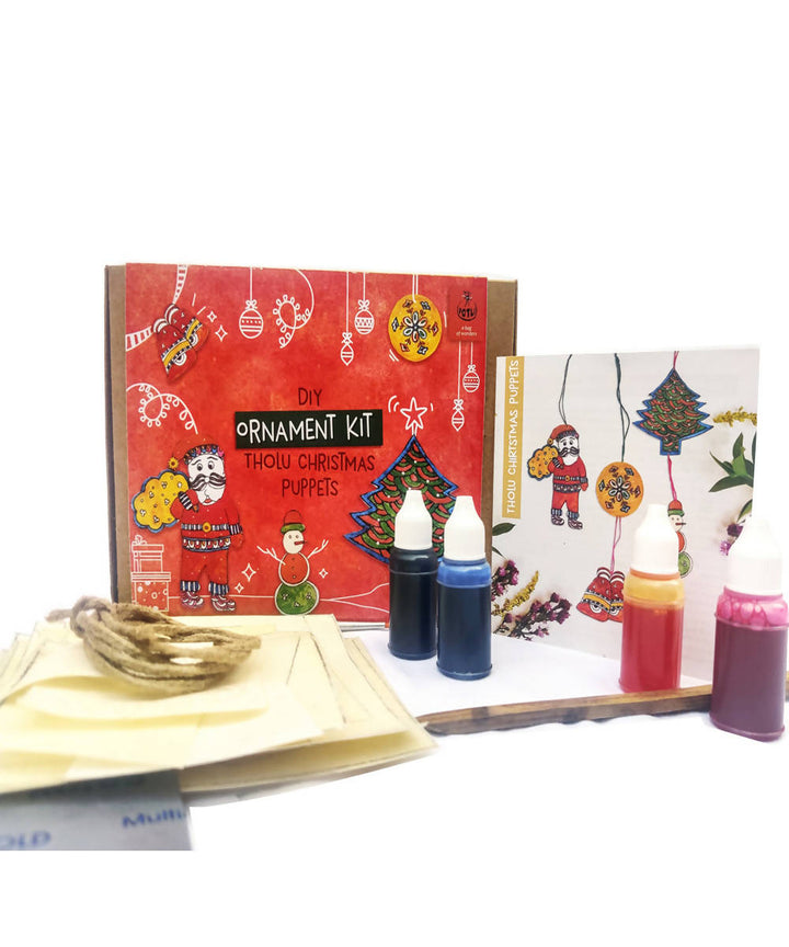 Potli diy ornament kit handmade tholu christmas puppets(8 to 80 age)