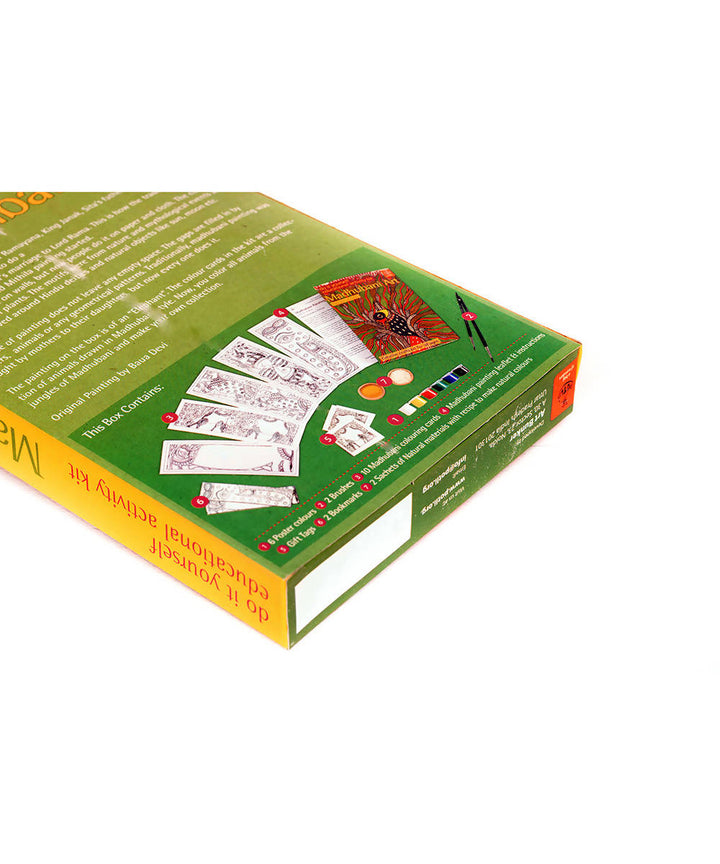 Handmade DIY Educational Colouring Kit Madhubani Painting of Bihar