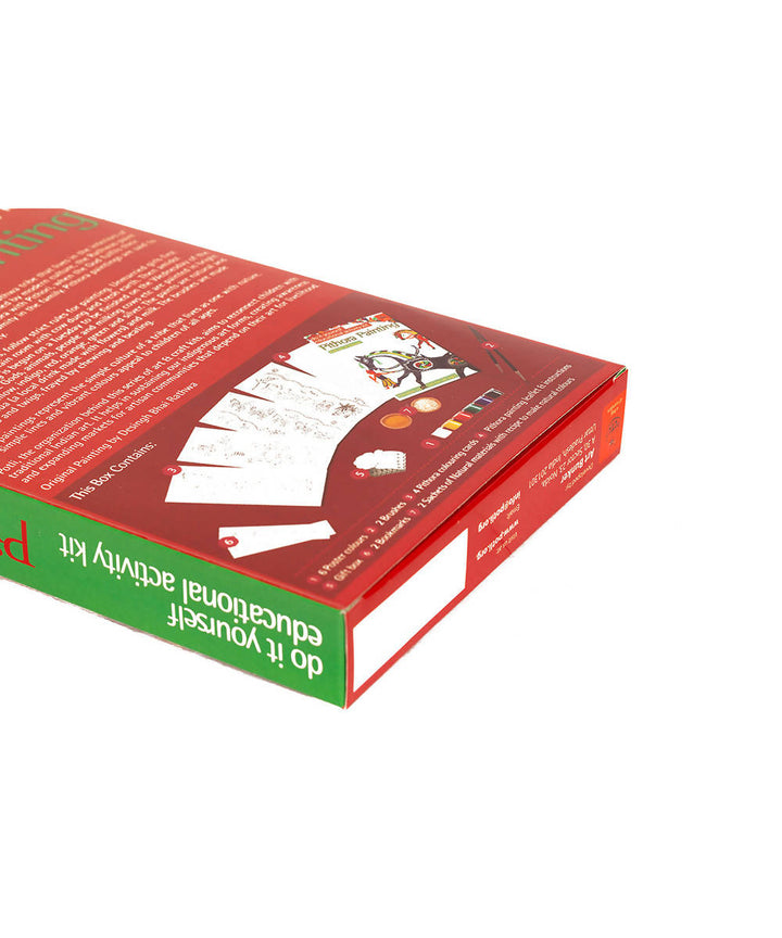 Handmade DIY Educational Colouring Kit Pithora Painting of Gujarat