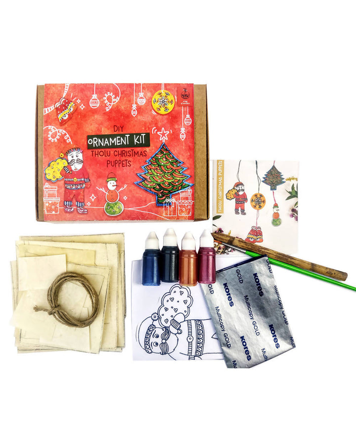 Potli diy ornament kit handmade tholu christmas puppets(8 to 80 age)