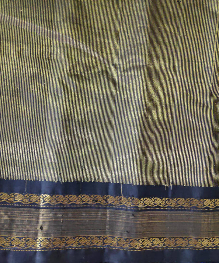 Light purple handloom gadwal silk saree