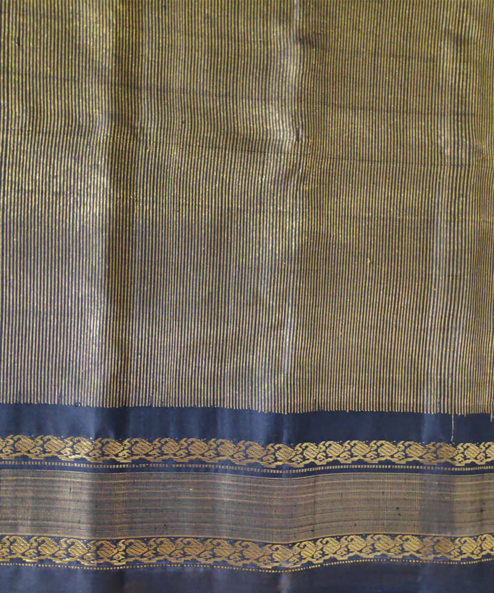 Light purple handloom gadwal silk saree