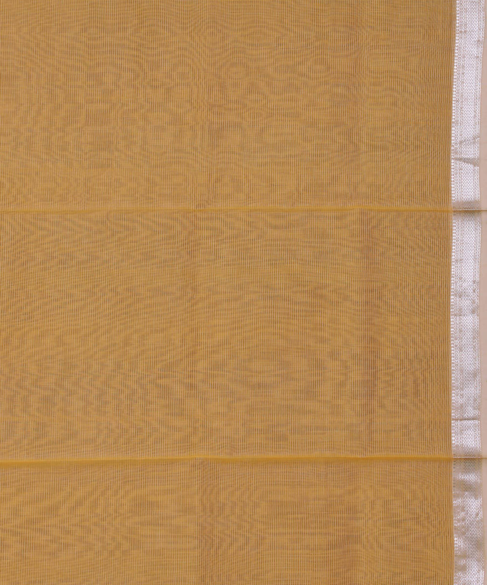 Maheshwari Handloom Sico Beige Saree
