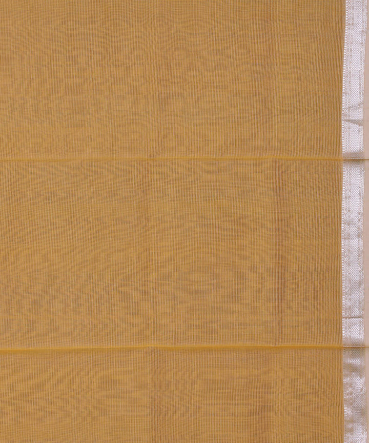 Maheshwari Handloom Sico Beige Saree