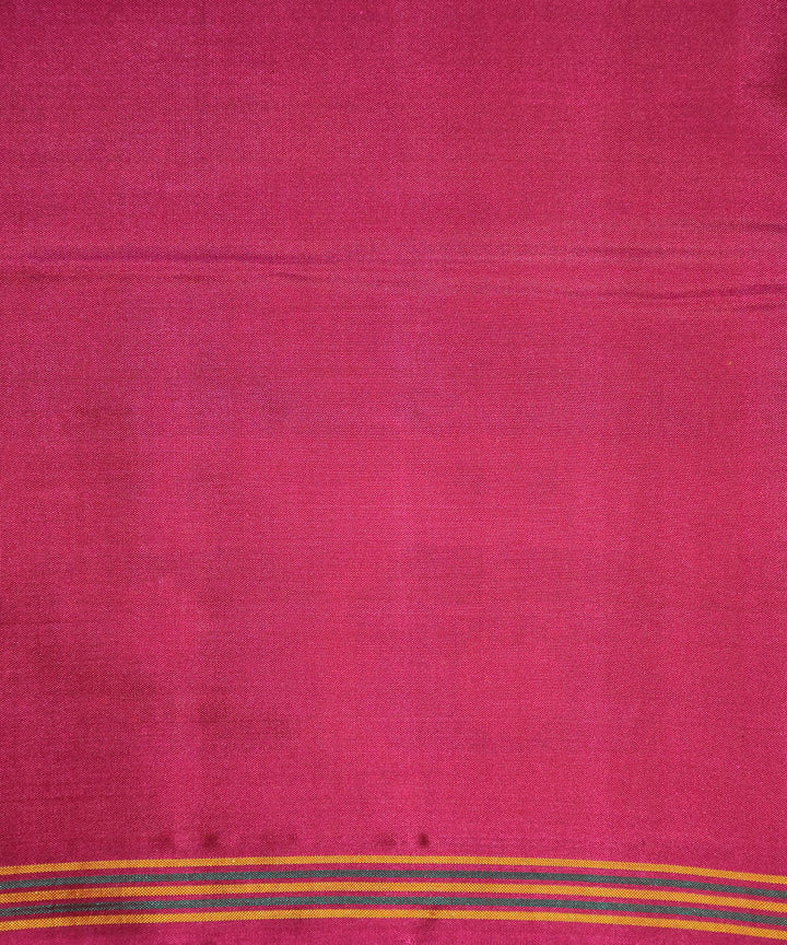Blue red handwoven patola silk saree