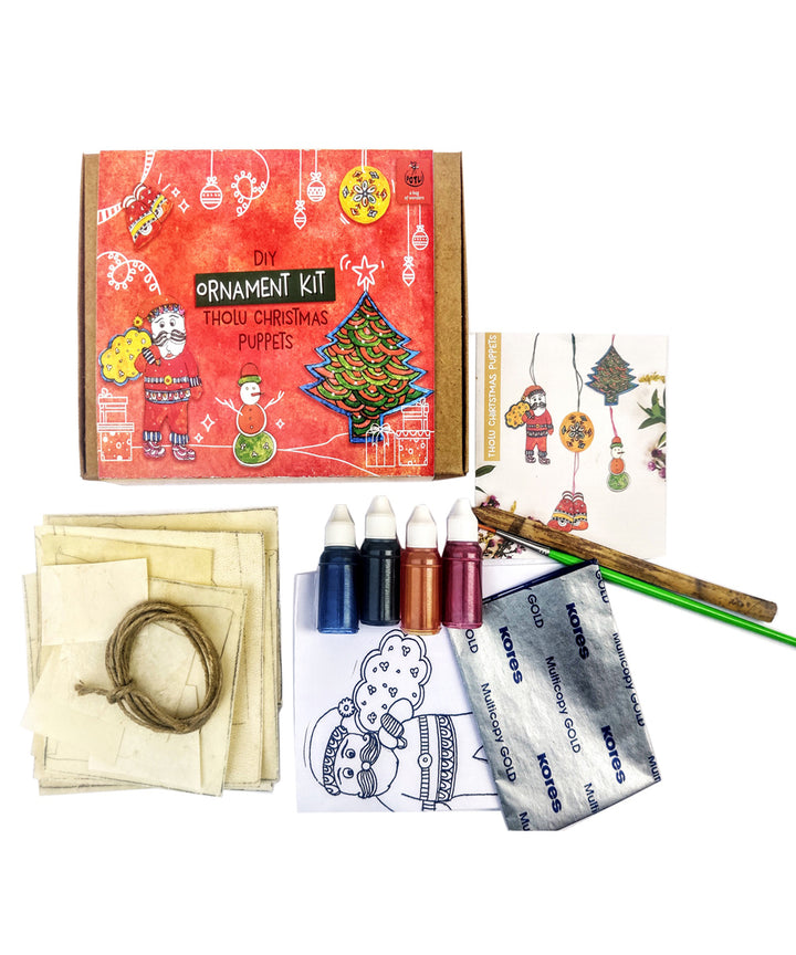 Potli DIY ornament kit handmade tholu christmas puppets