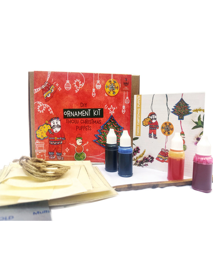 Potli DIY ornament kit handmade tholu christmas puppets