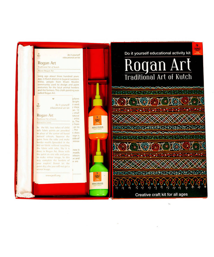 Handmade DIY Educational Colouring Kit (Rogan Art of Kutch)