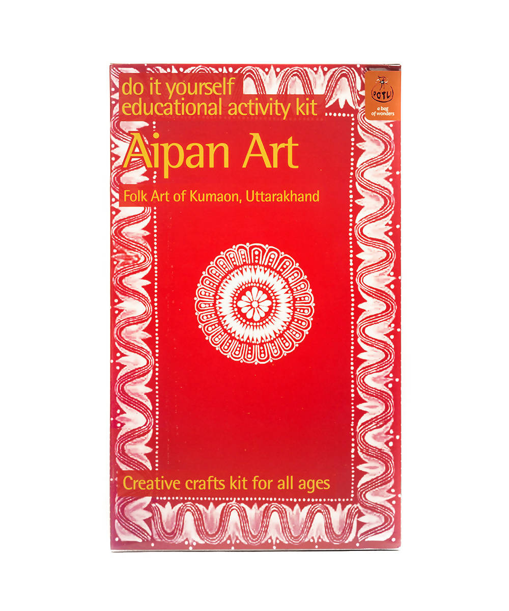 Handmade DIY Educational Colouring Kit Aipan Painting of Uttarakhand