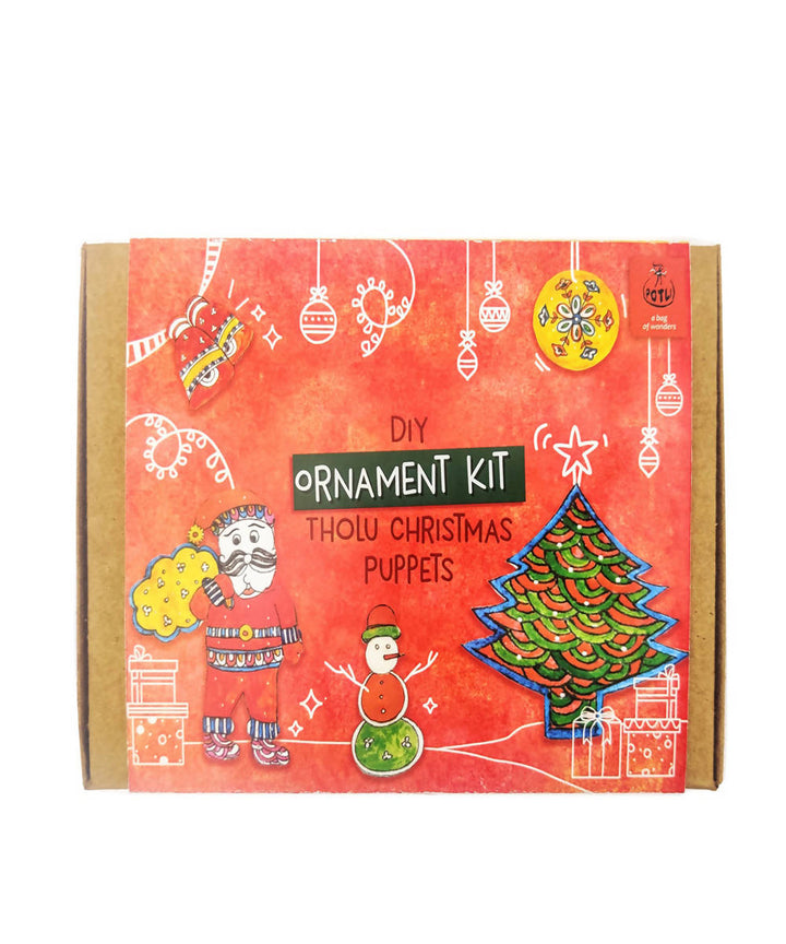 Potli diy ornament kit handmade tholu christmas puppets(8 to 80 age)