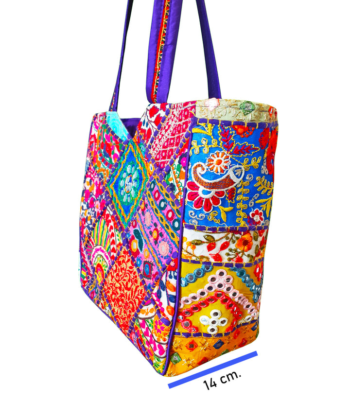 Embroidered Banjara Tote Bag