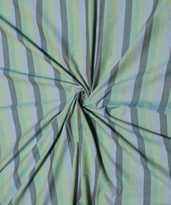 Multicolor handwoven cotton stripe fabrics