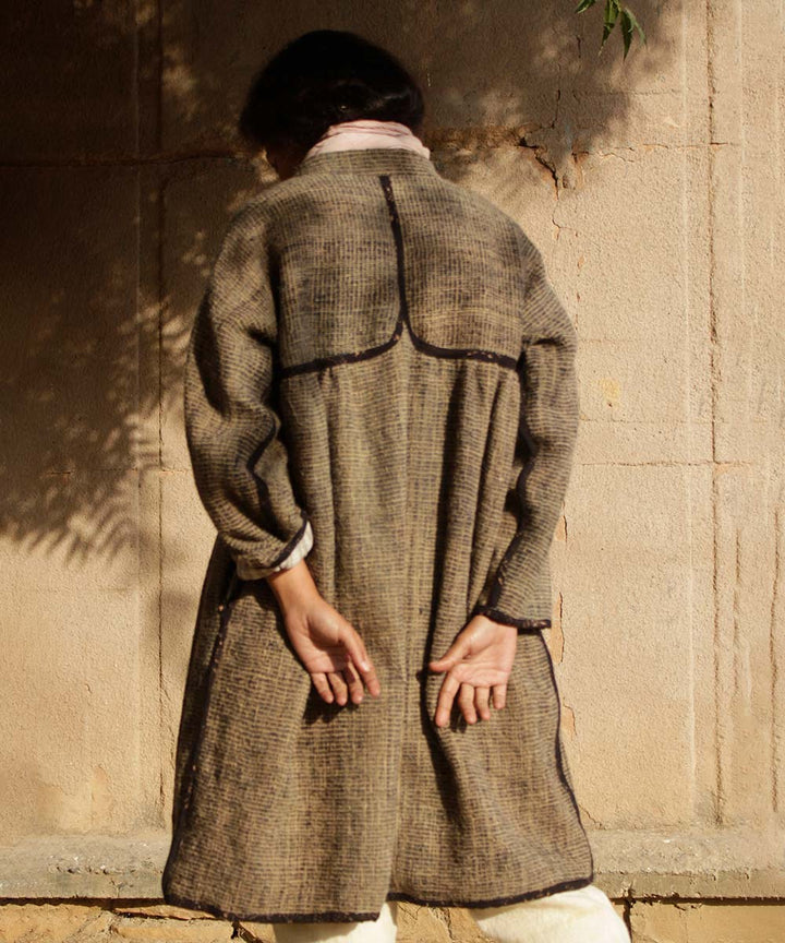 Grey-stripes-handwoven-woolen-jacket