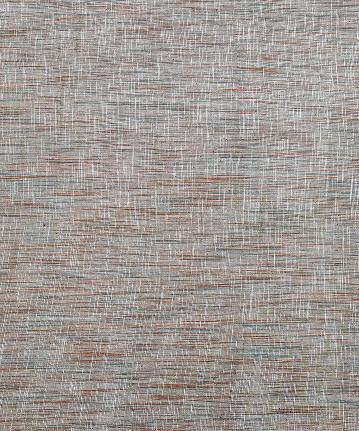 Multicolour handspun handwoven cotton fabric