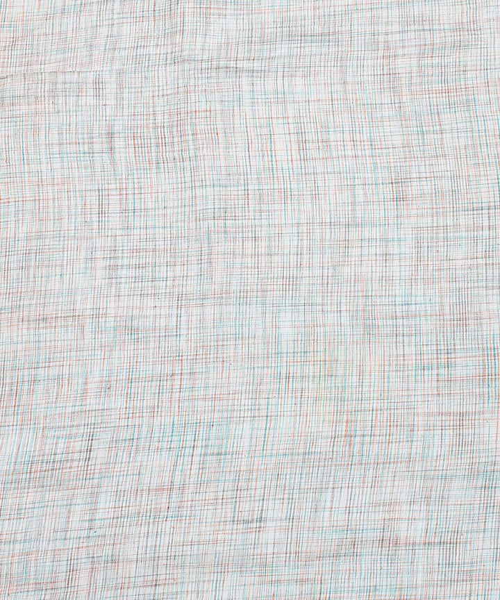 White handspun handwoven cotton fabrics
