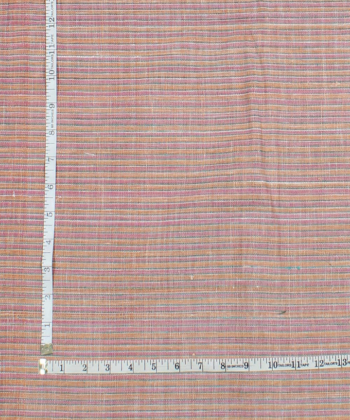 3m yellow pink handspun handwoven cotton kurta material