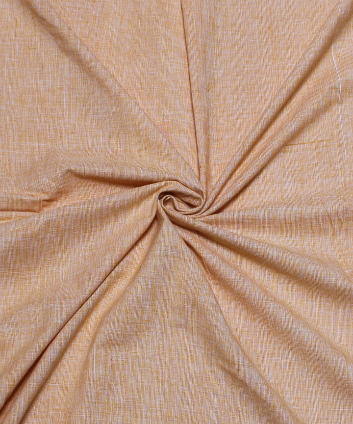 1.8m Orange white handwoven cotton fabric