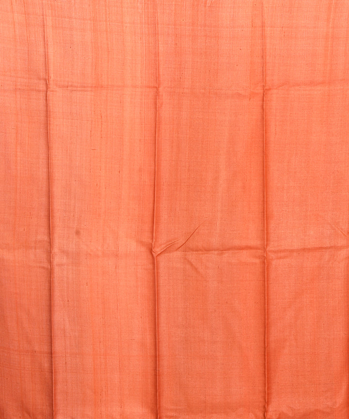 Multicolor chocolate batik tie dyed silk bengal sari