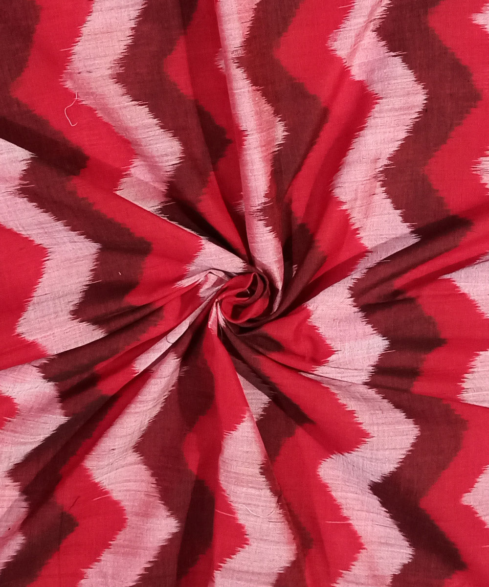 2.5m Multicolor handwoven cotton sambalpuri kurta material