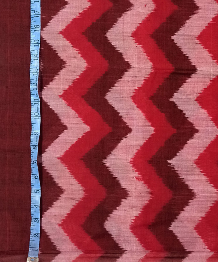 2.5m Multicolor handwoven cotton sambalpuri kurta material